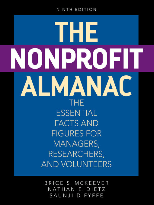 Title details for The Nonprofit Almanac by Brice S. McKeever - Available